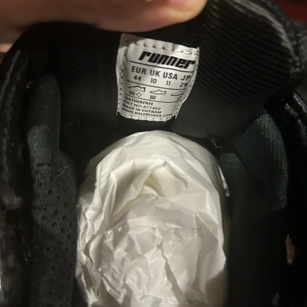 Balenciaga runners black - Picture 7 of 7